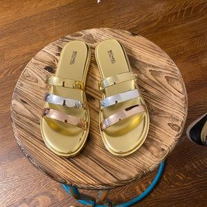 Michael Kors slide sandals